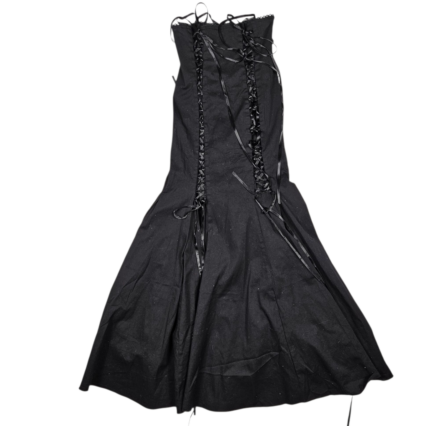 Asymmetrical Bodyline Lace-Up Skirt