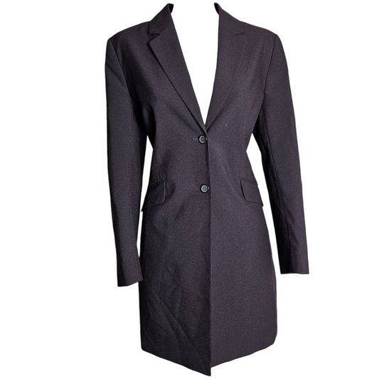 Eggplant blazer dress