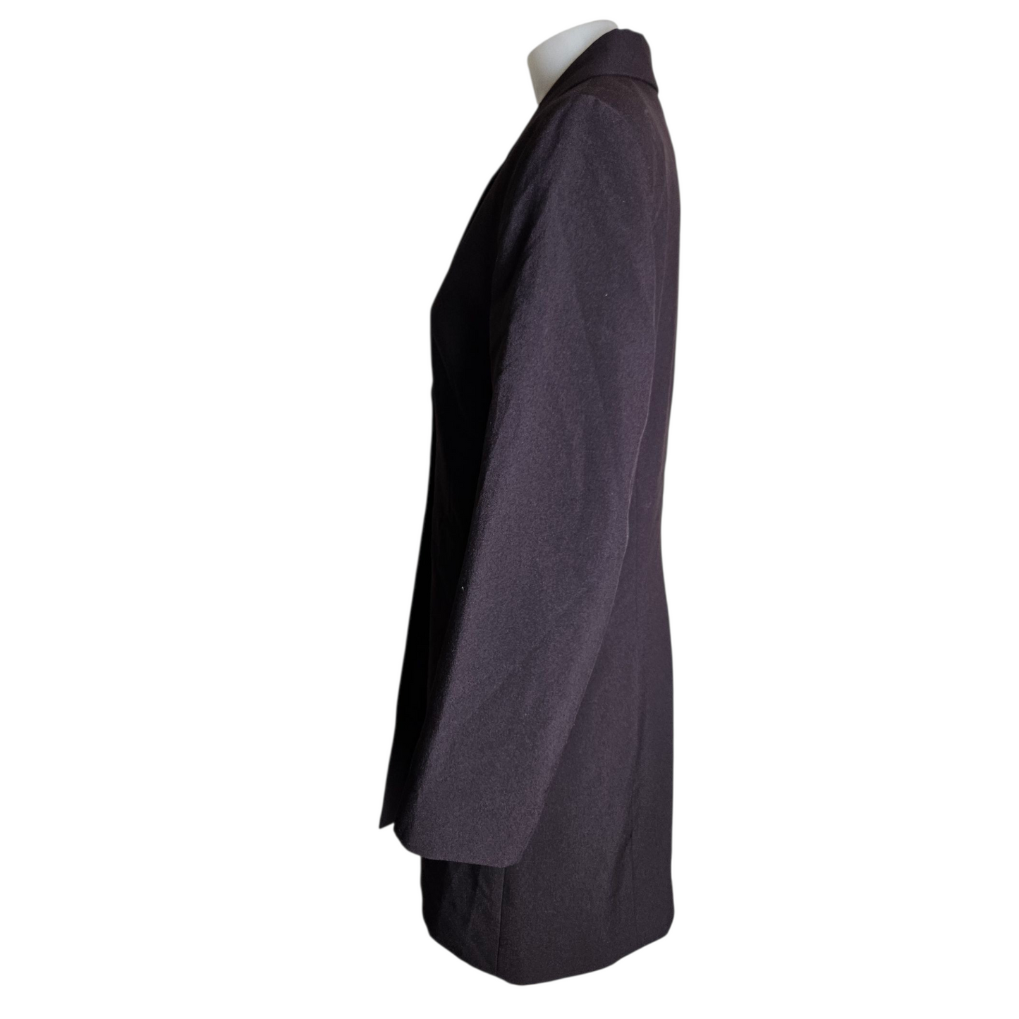 Eggplant blazer dress