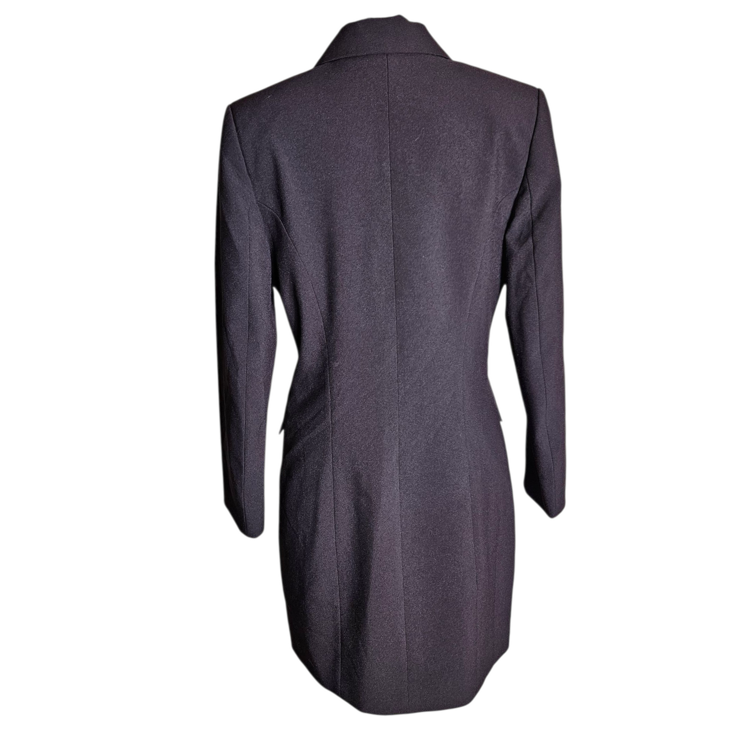 Eggplant blazer dress