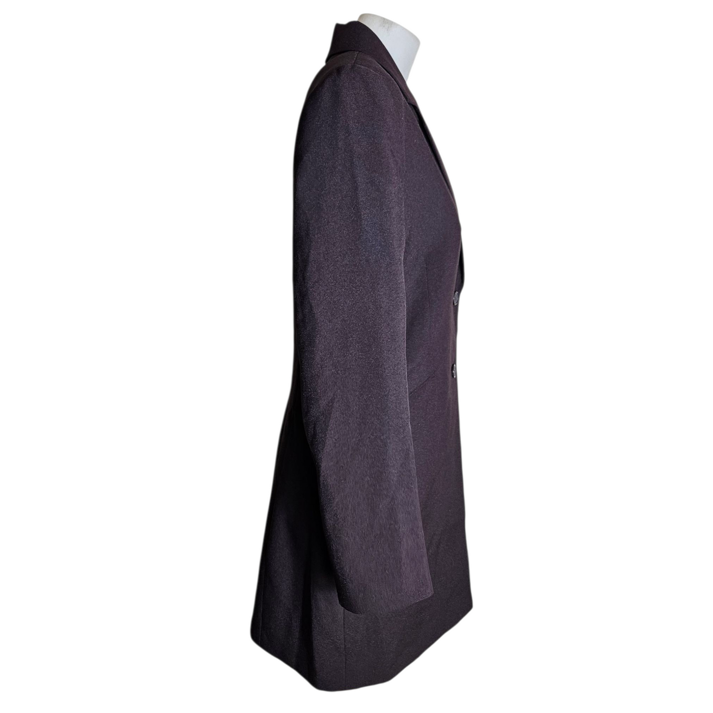 Eggplant blazer dress
