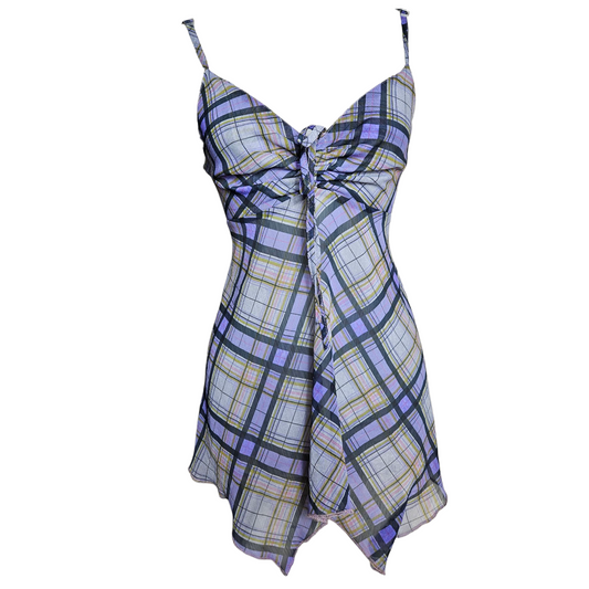 Tartan voile top