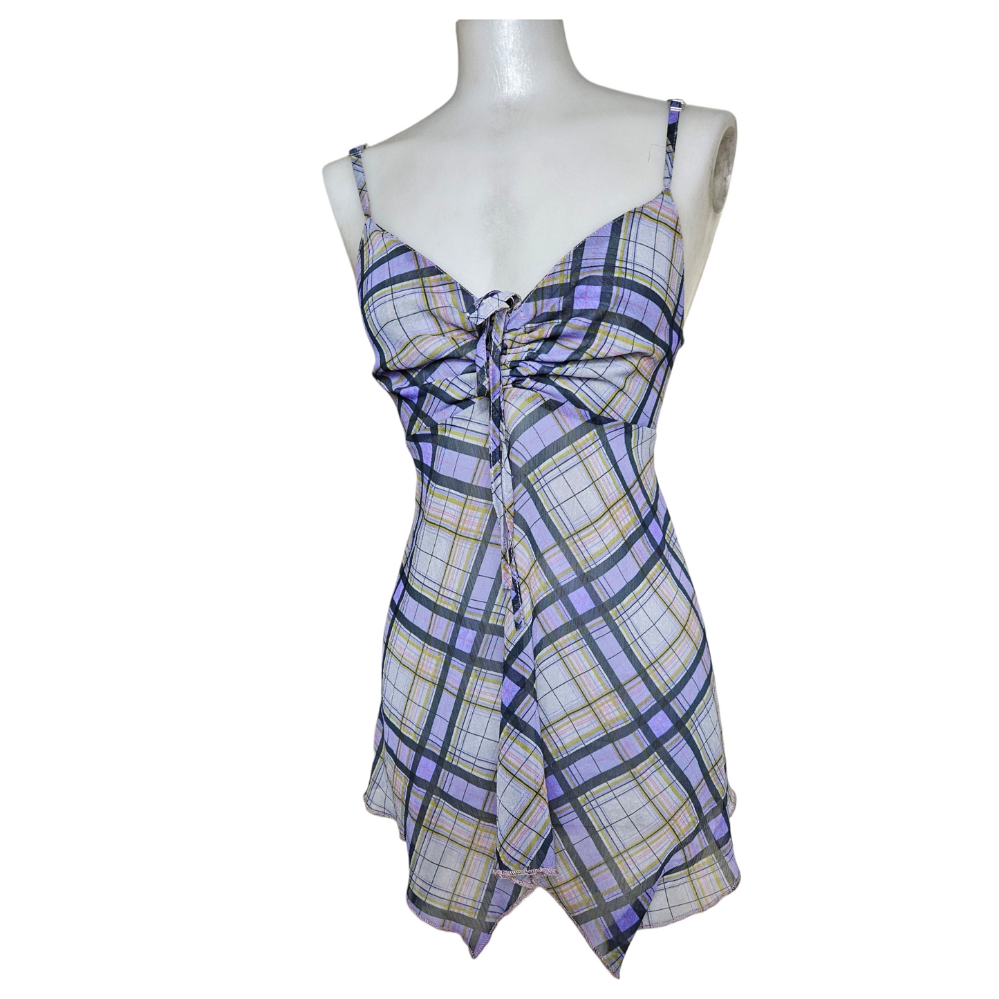 Tartan voile top
