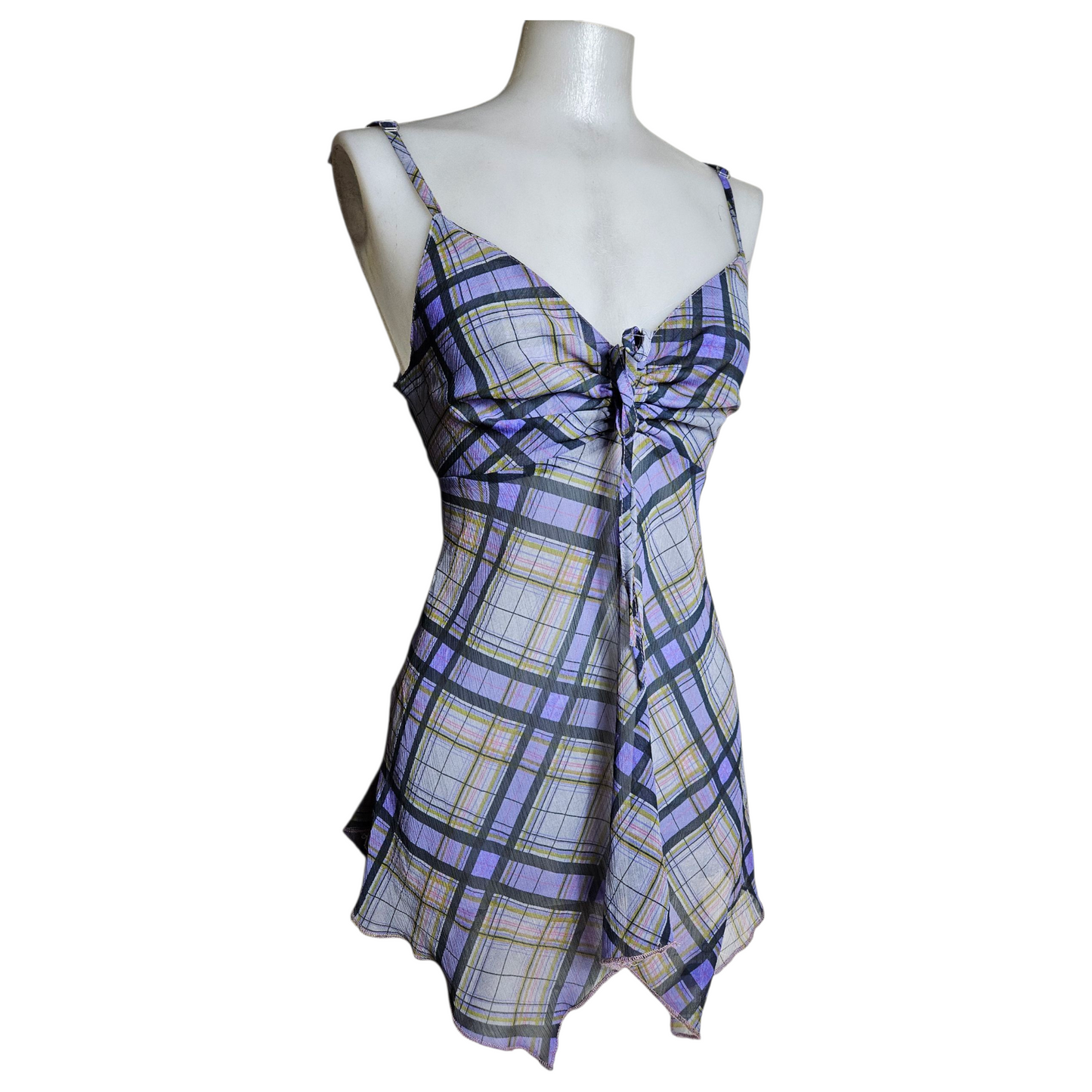 Tartan voile top
