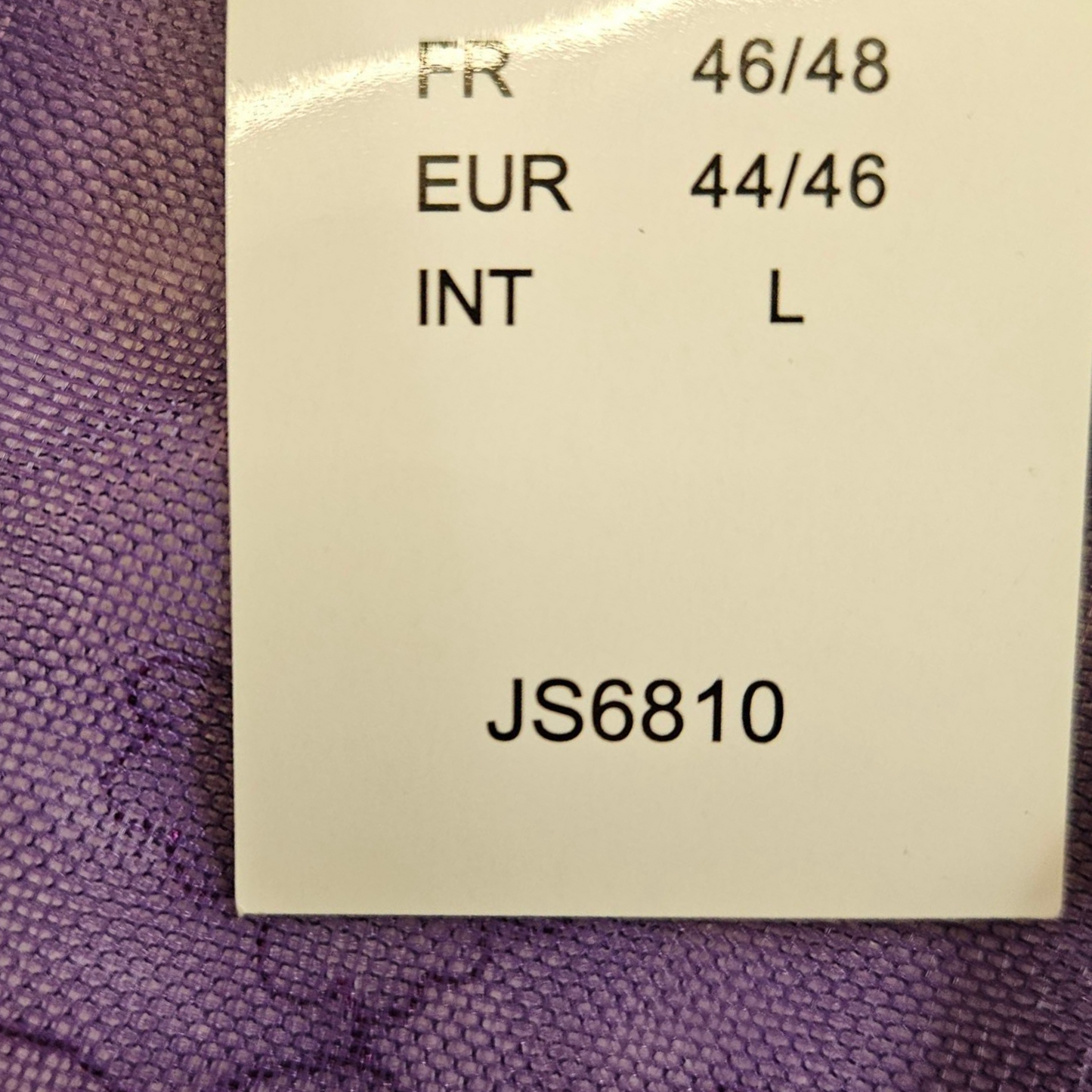 Purple satin and lace camisole