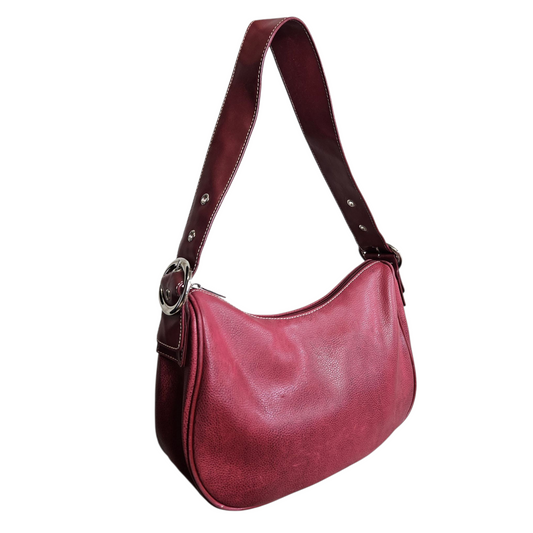 Faux leather handbag