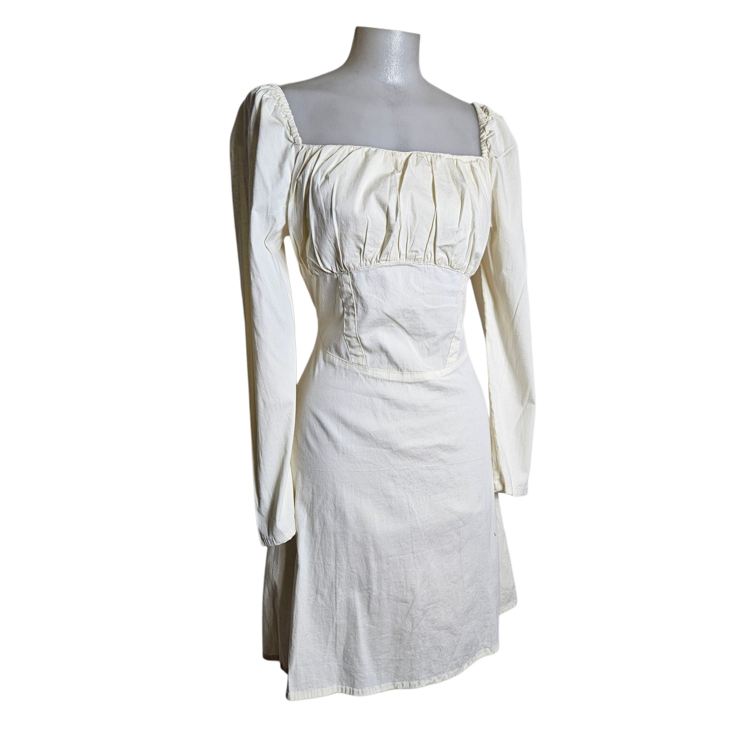 Romantic cream dress