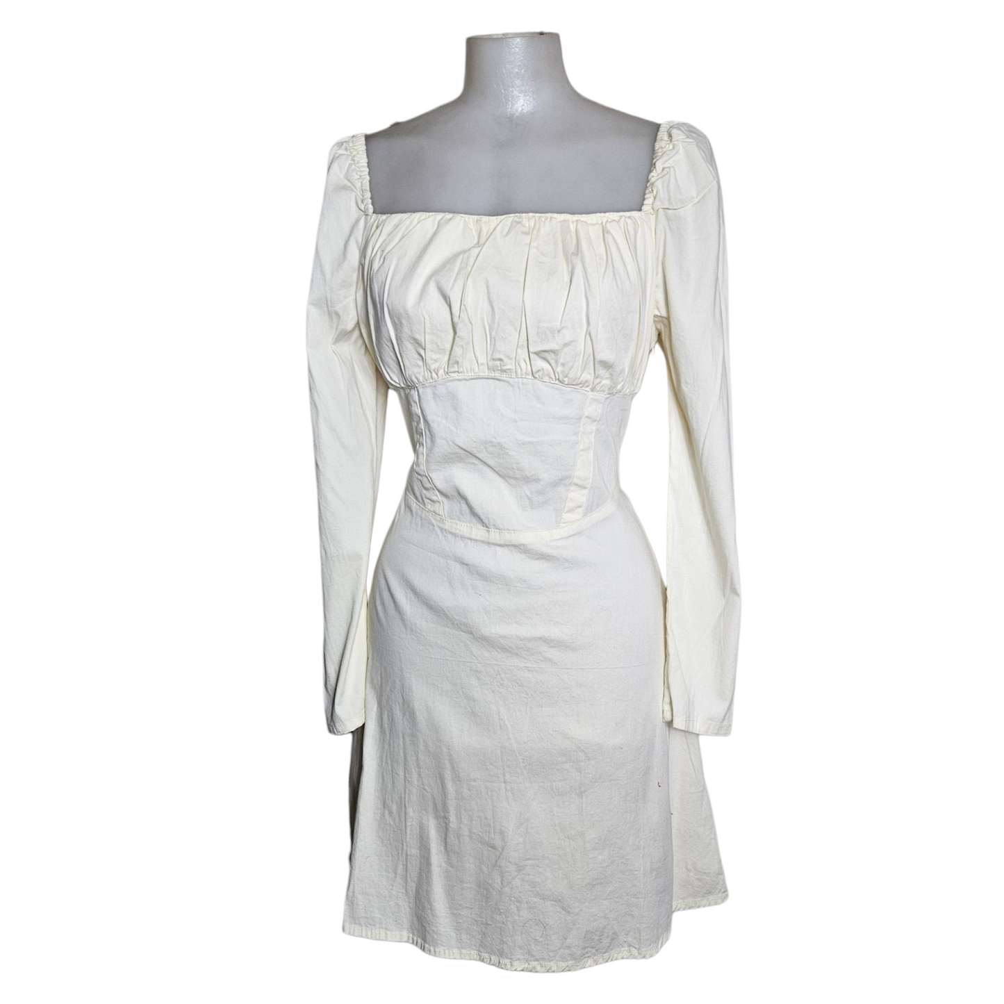 Romantic cream dress