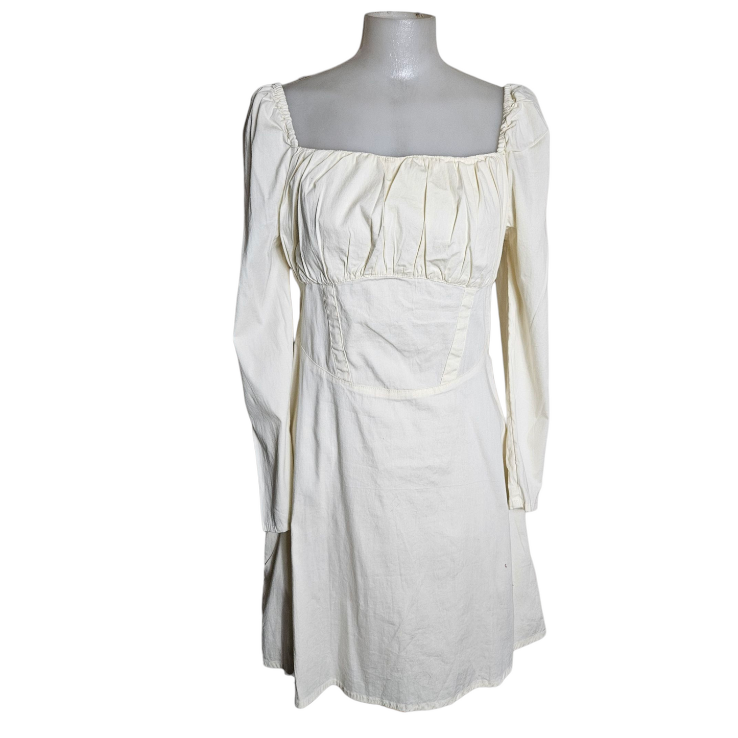 Romantic cream dress