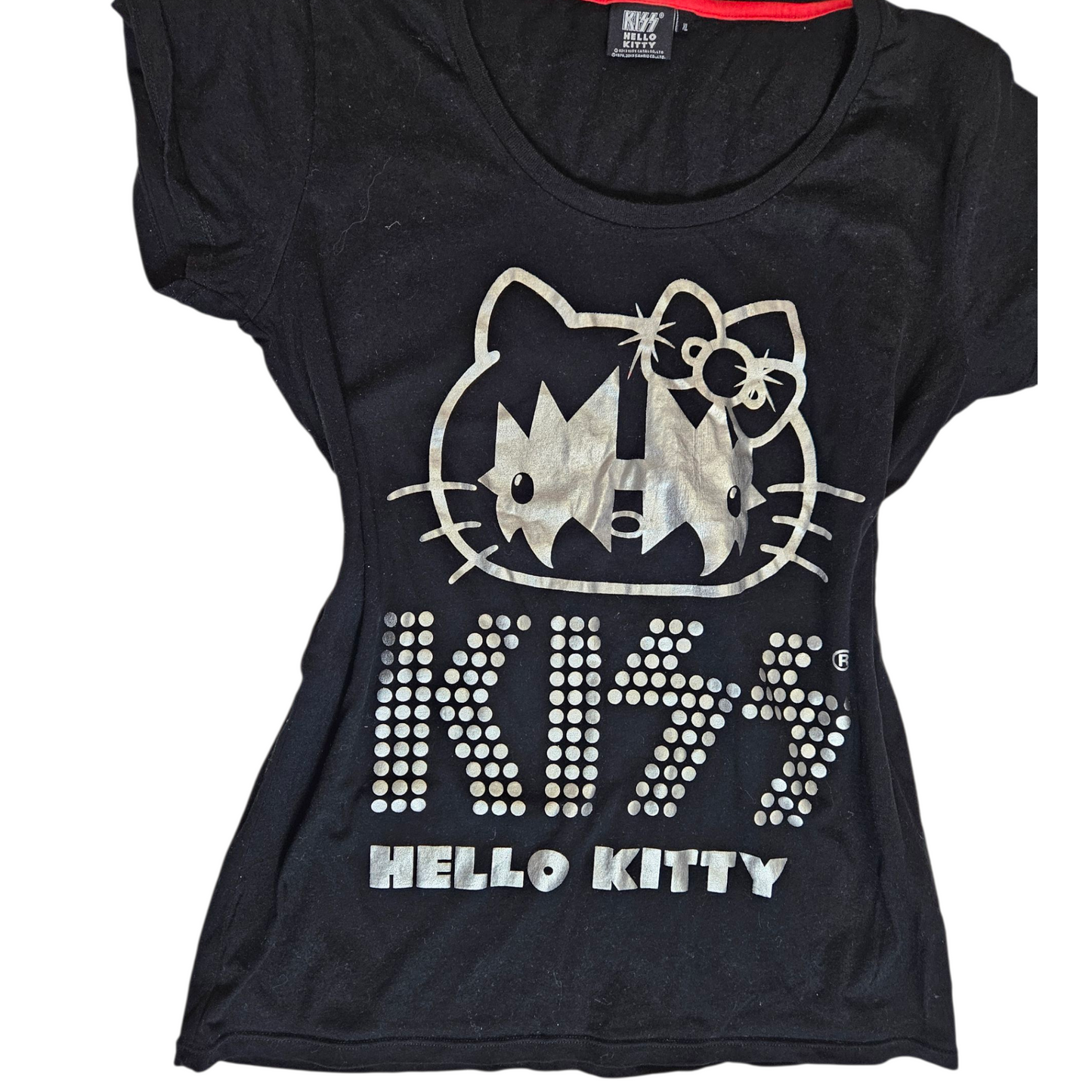 T shirt Hello Kitty x KISS