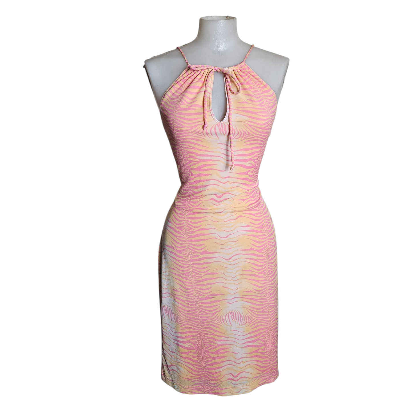 Guess zebra voile dress