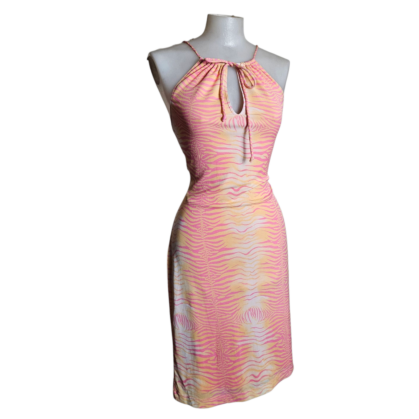 Guess zebra voile dress