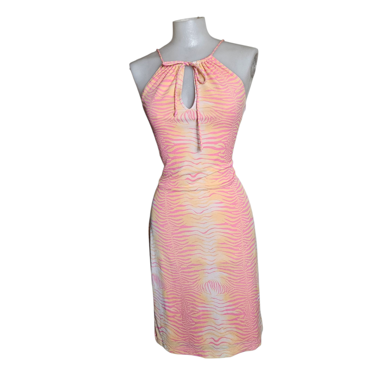 Guess zebra voile dress