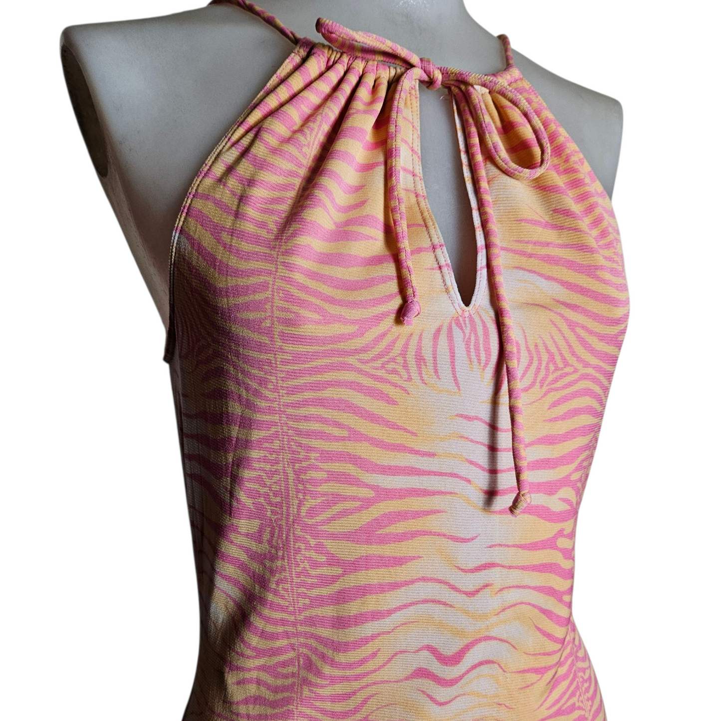Guess zebra voile dress