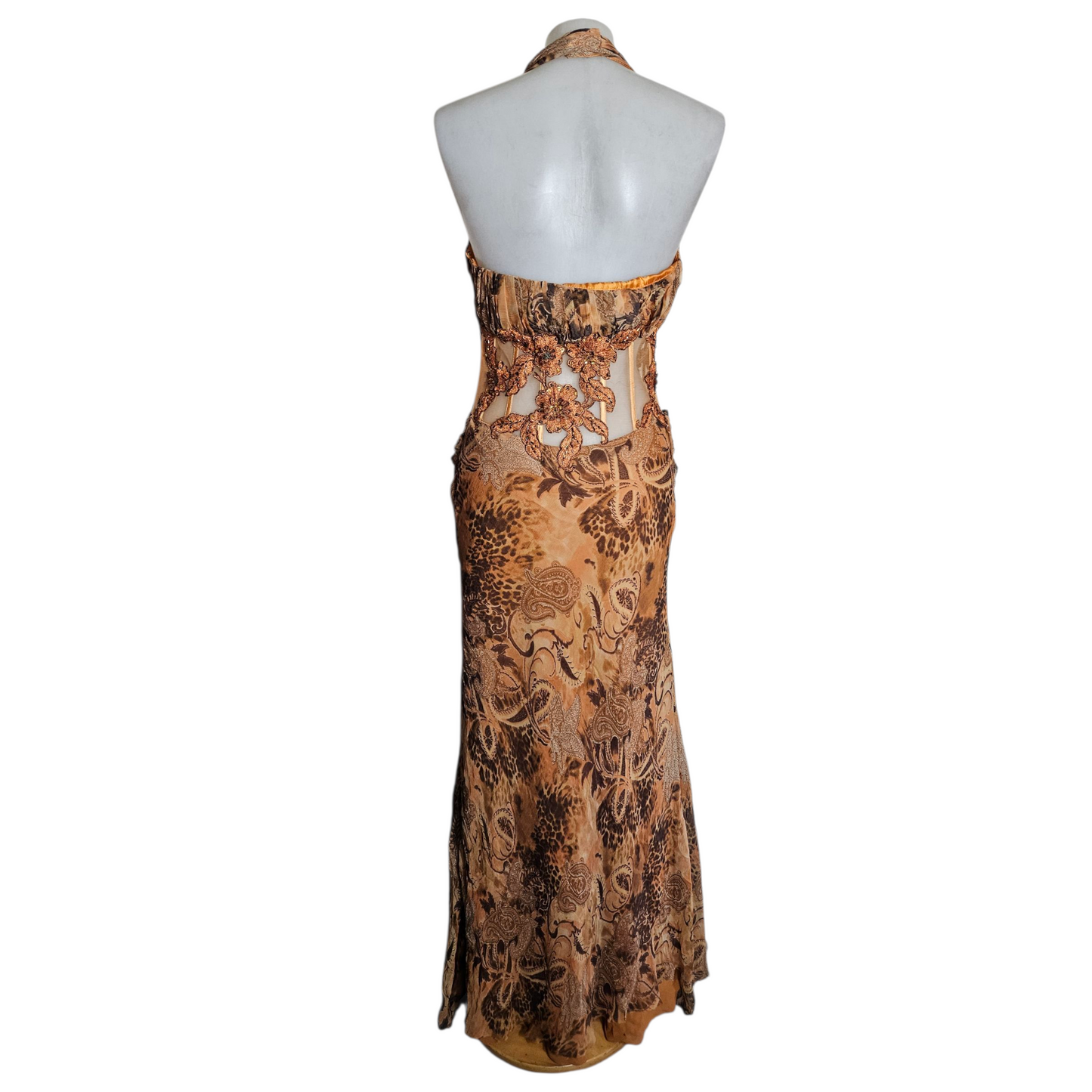 Robe de soirée en soie