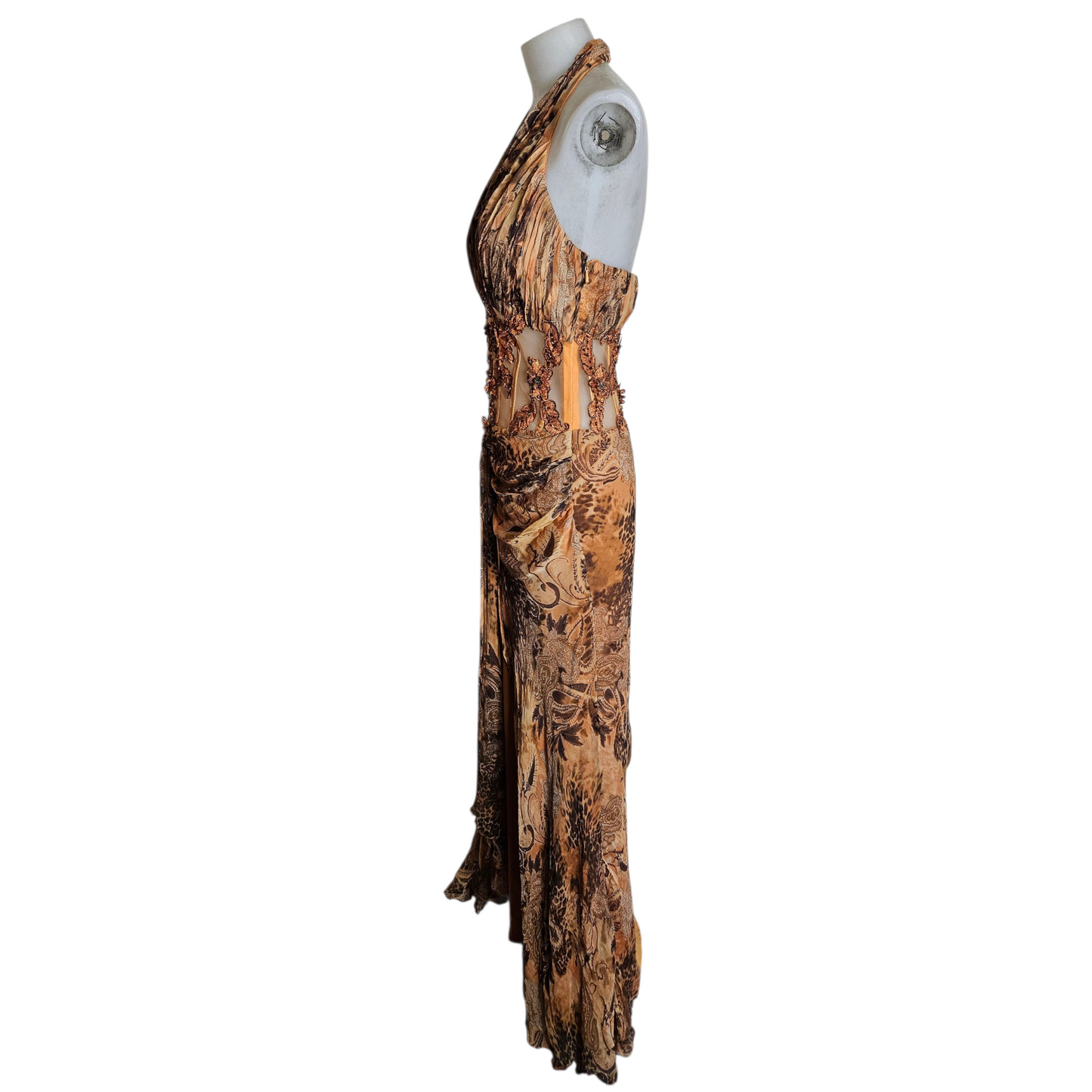 Robe de soirée en soie