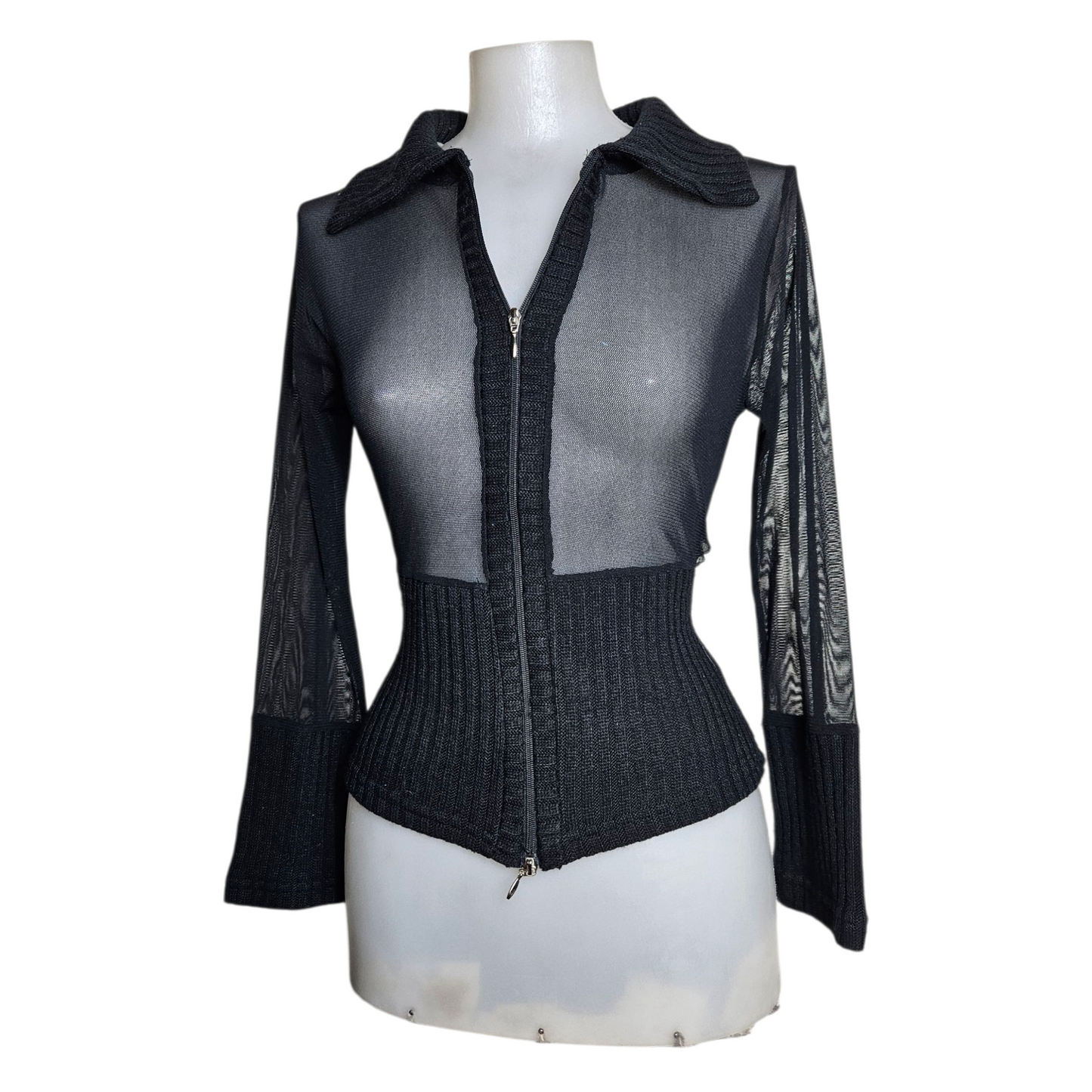 Double zip voile vest