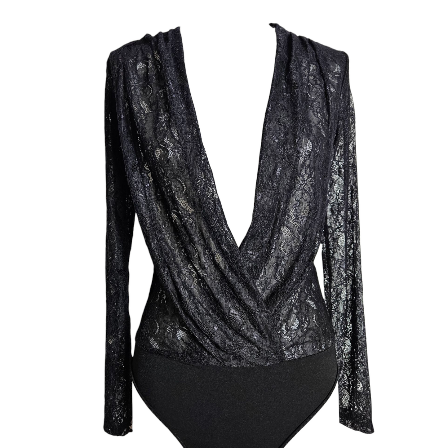 Body en dentelle noire