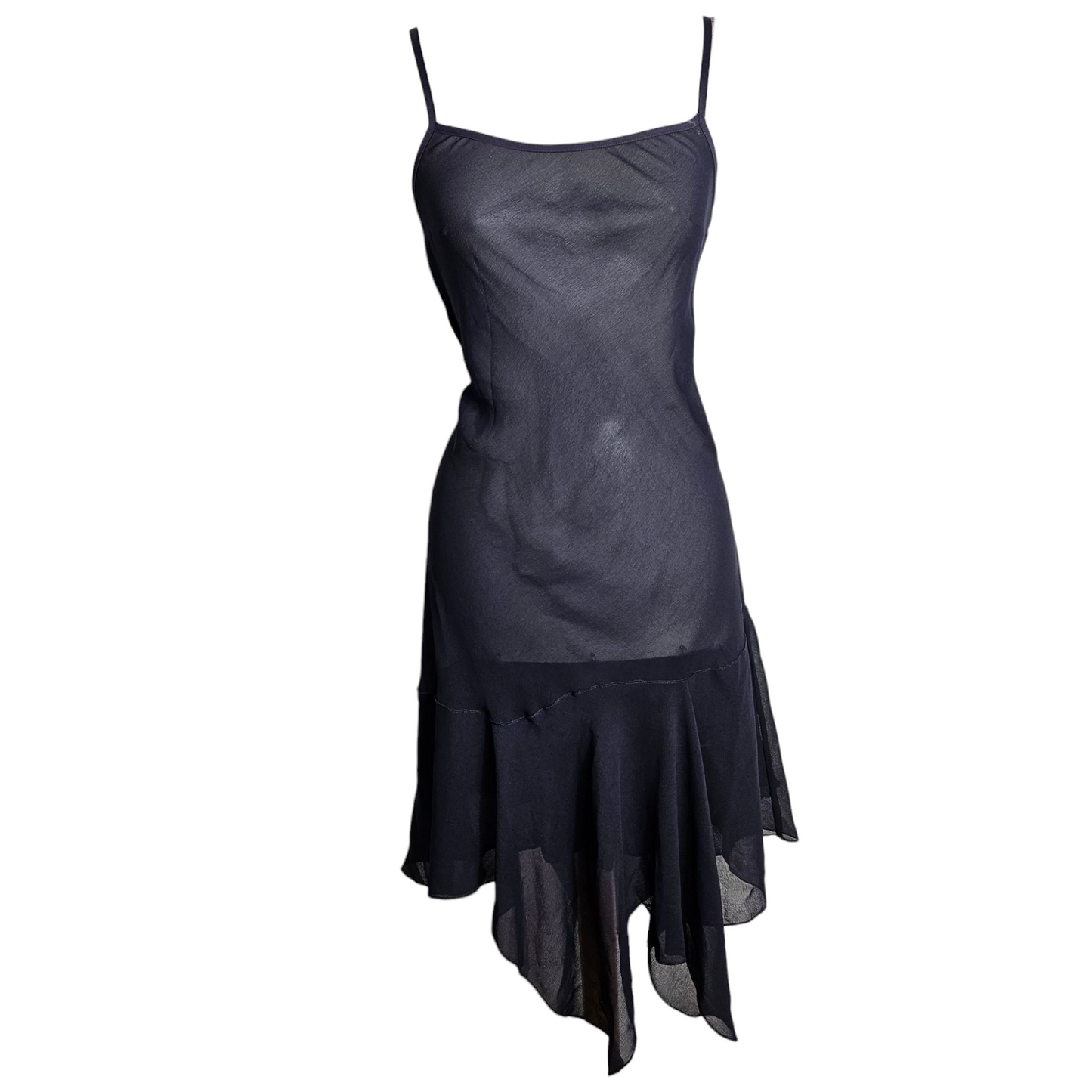 Robe Cop Copine en voile bleue