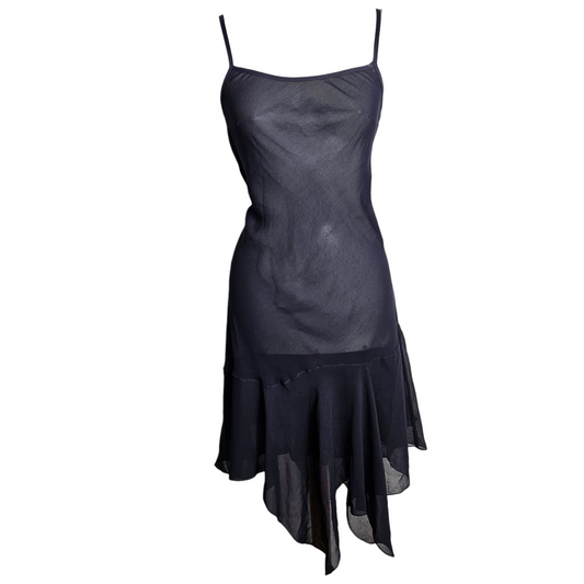 Robe Cop Copine en voile bleue