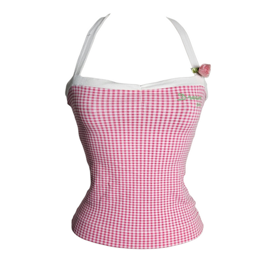 Haut dos nu esprit pin up