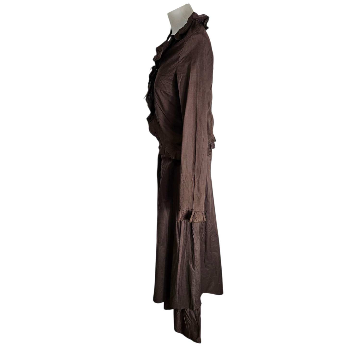 Ensemble en coton marron