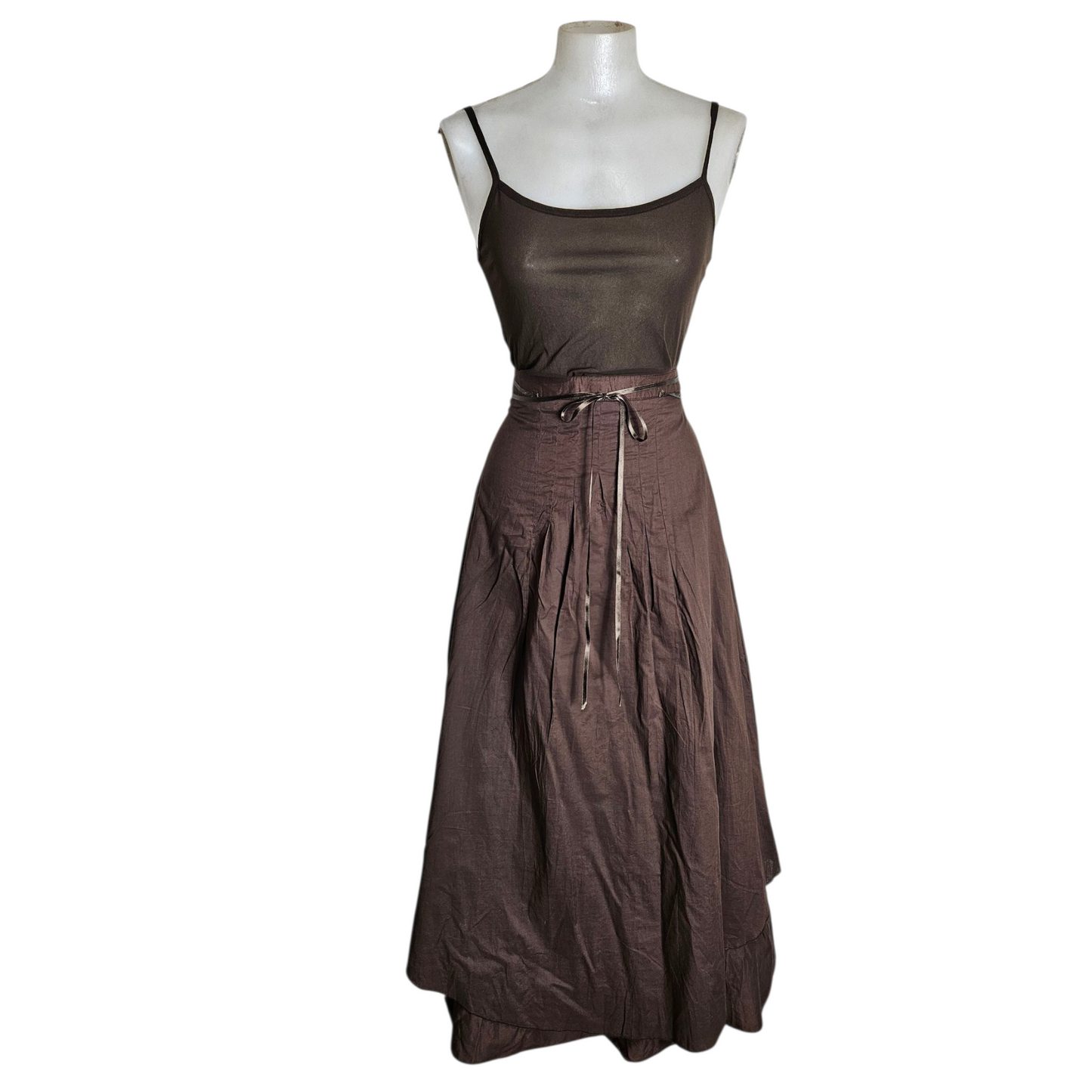 Ensemble en coton marron