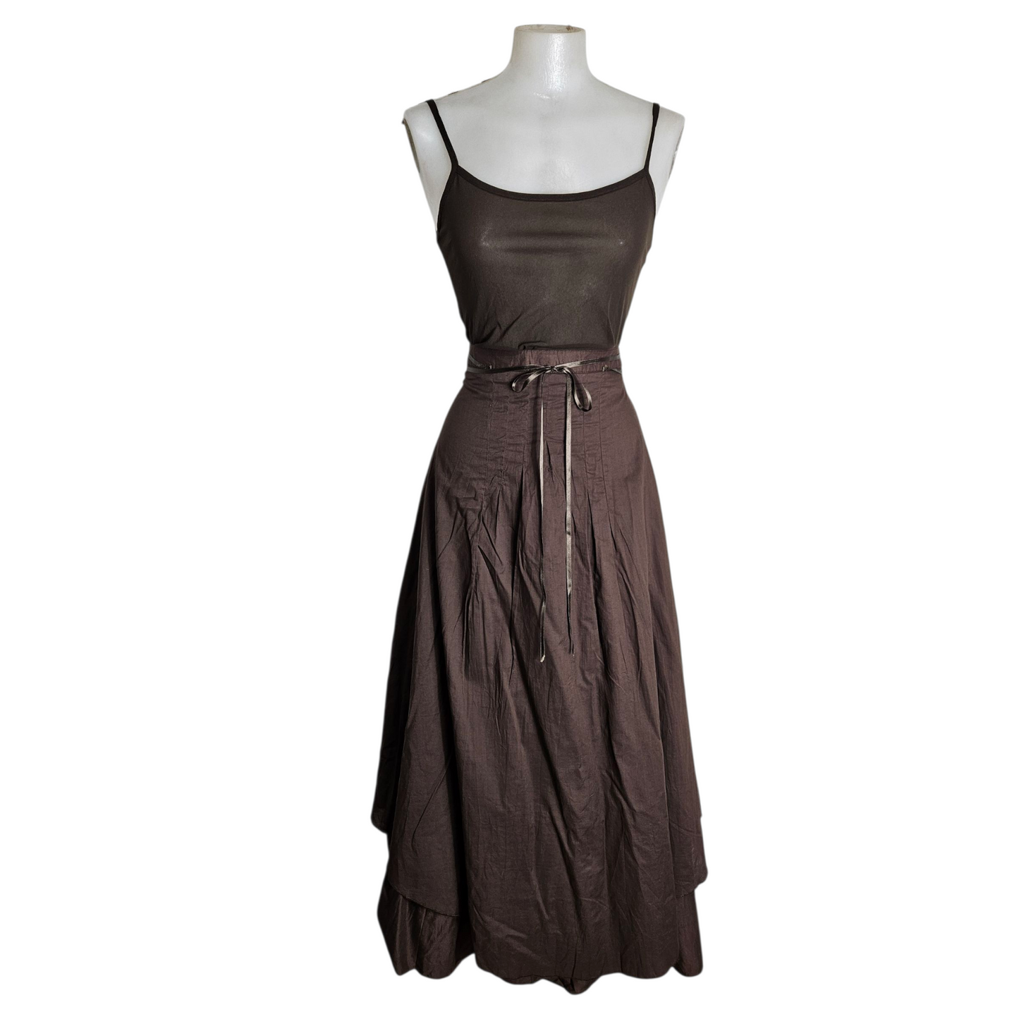 Ensemble en coton marron