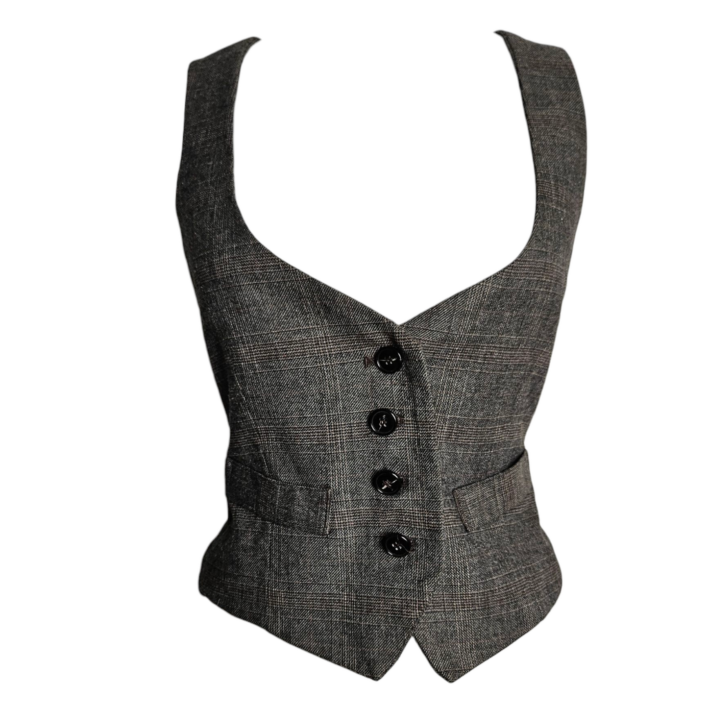 Veste barman tons marrons