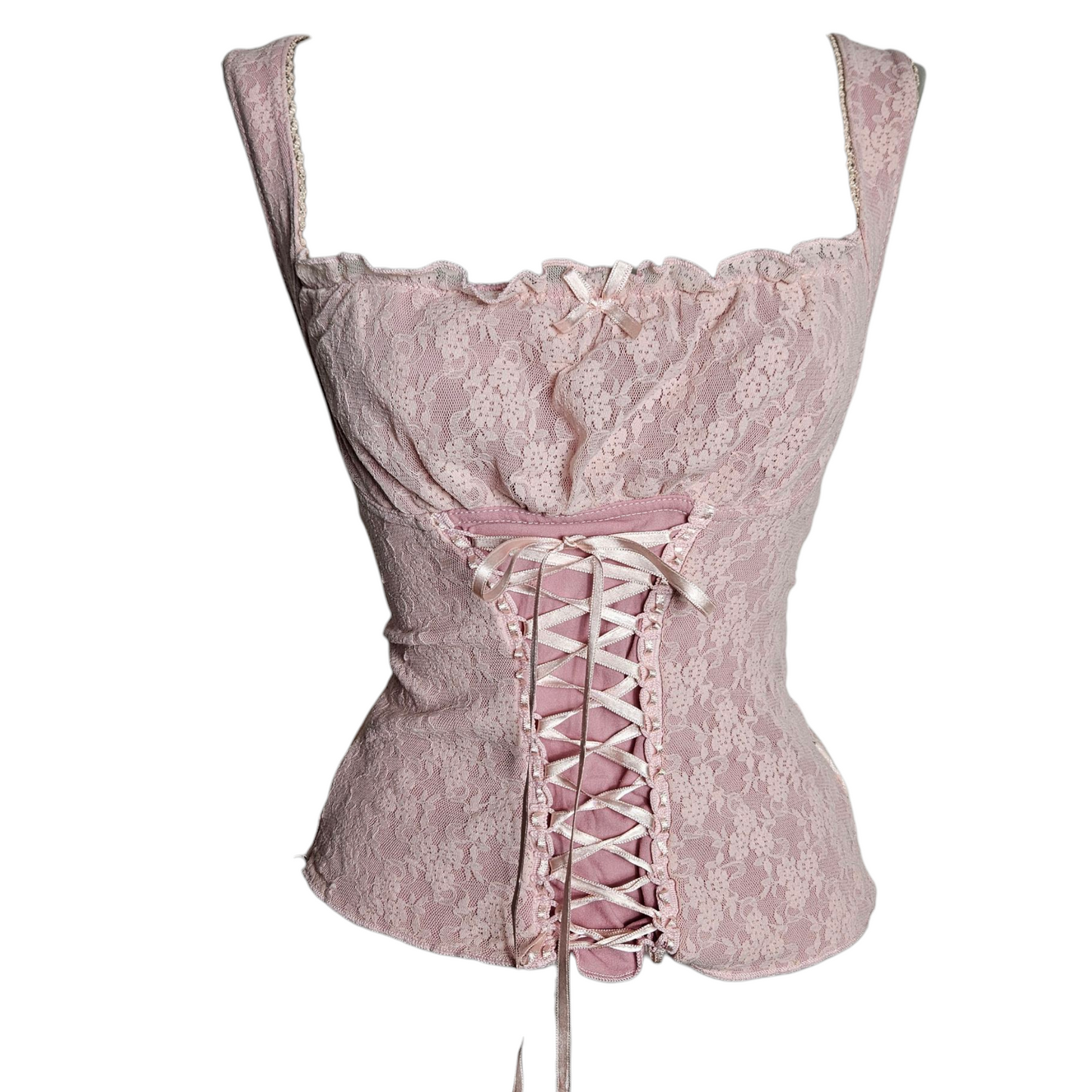 Haut esprit corset rose 3 Suisses