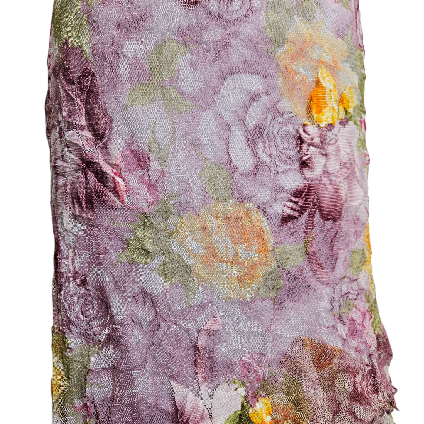 Robe en dentelle florale dos nu