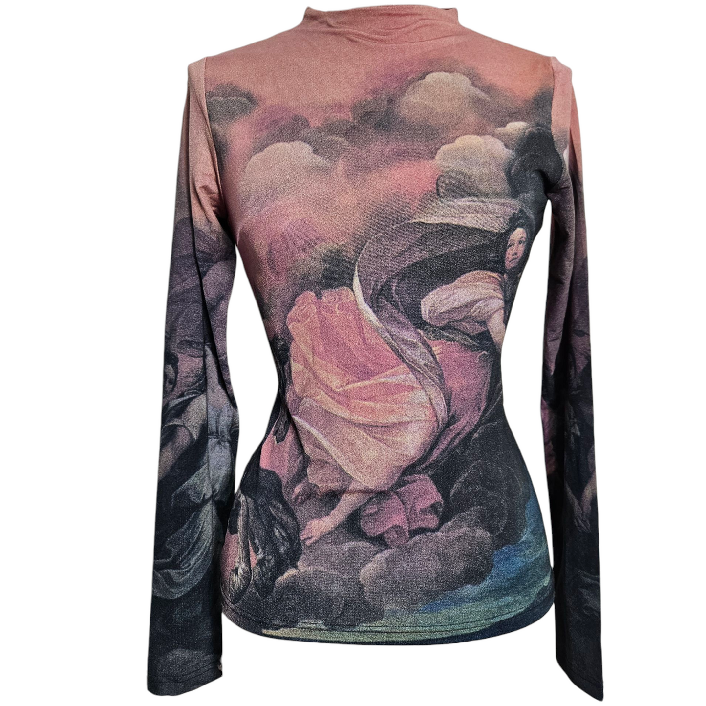 Haut moulant motif Renaissance