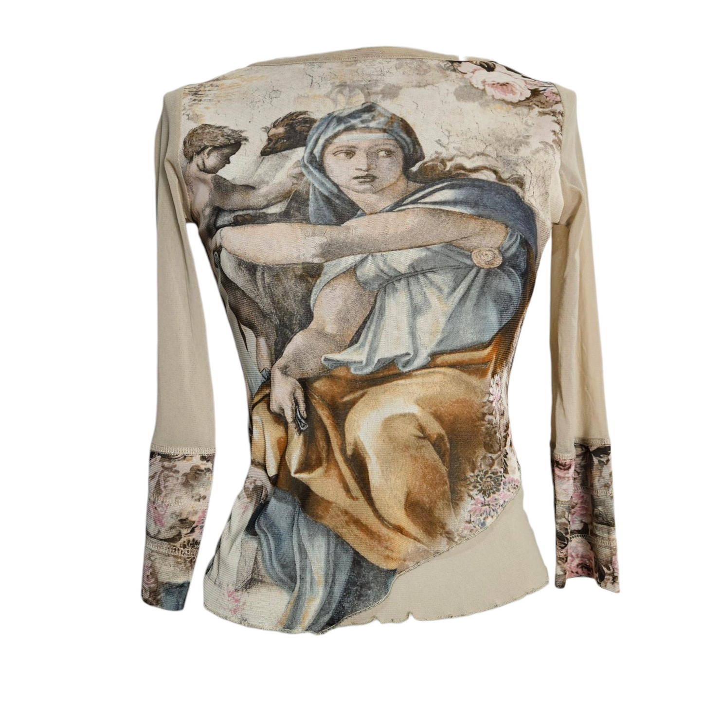 Haut en voile motif renaissance