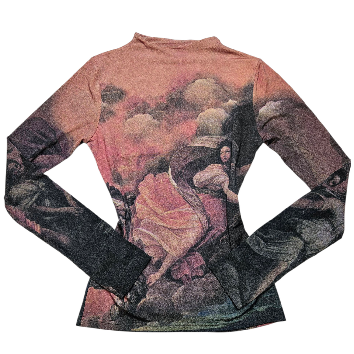 Haut moulant motif Renaissance