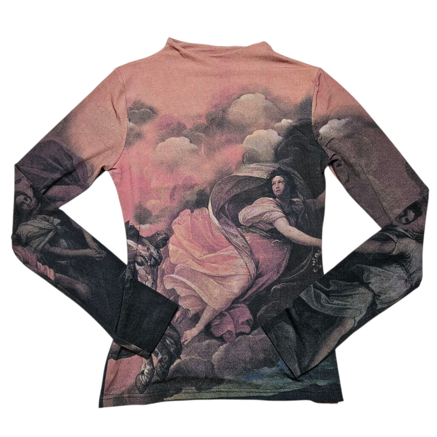 Haut moulant motif Renaissance