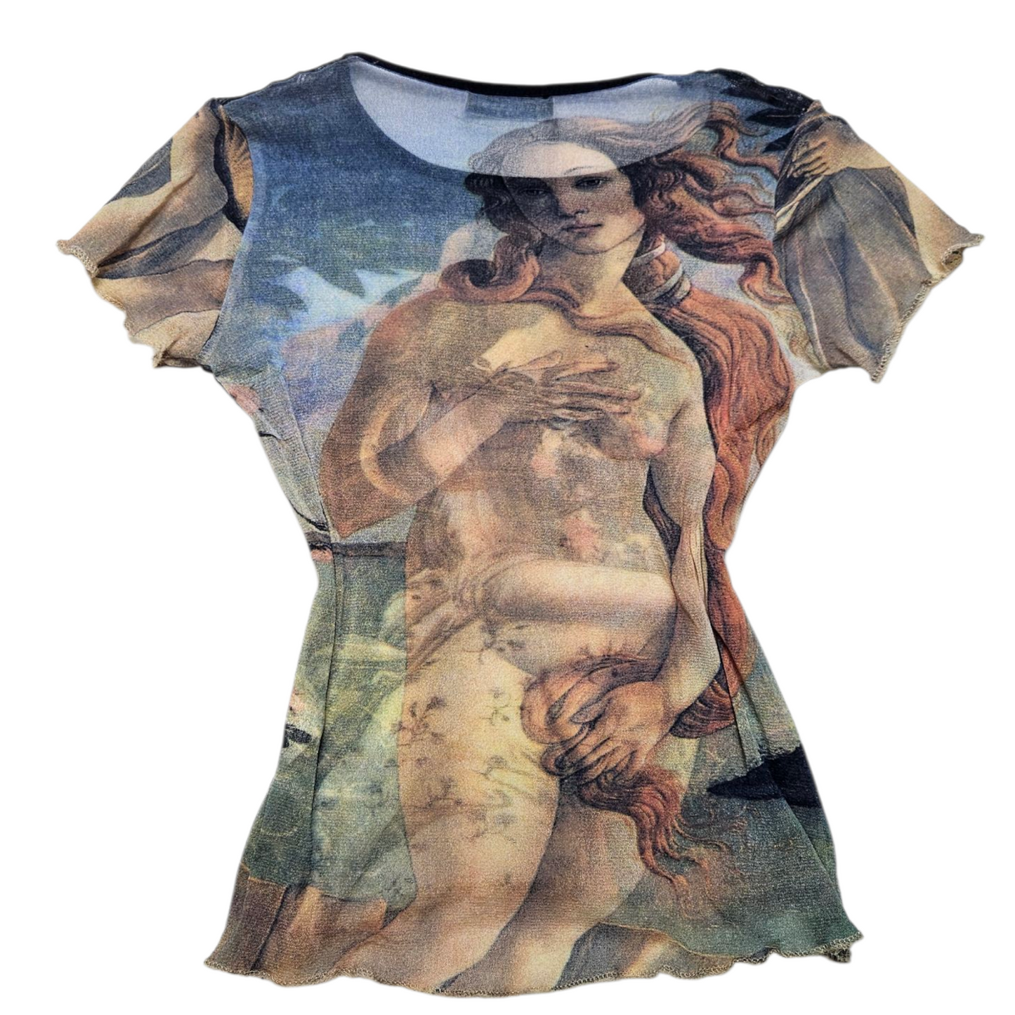 Haut en voile motif Renaissance