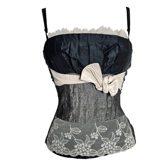 Haut multimatières détails ruban