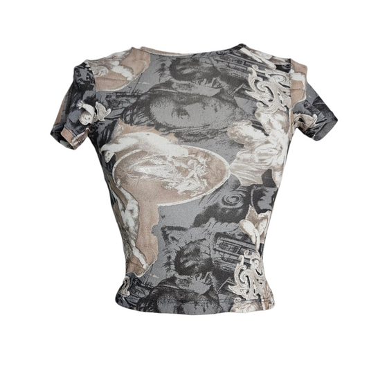 Haut en voile motif Renaissance