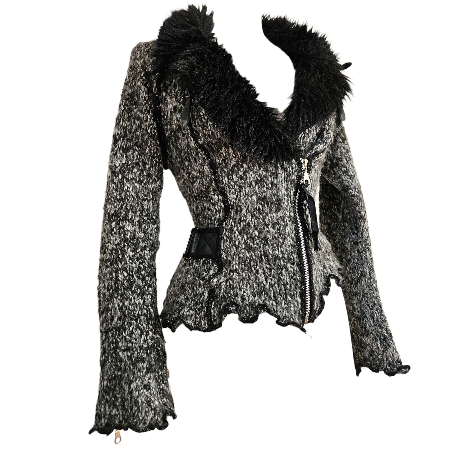 Pull Zone bleue en tricot