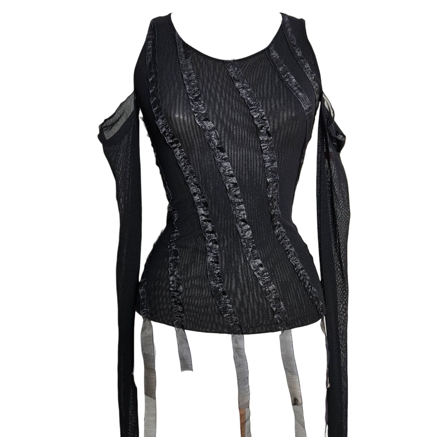 Haut destructuré en voile