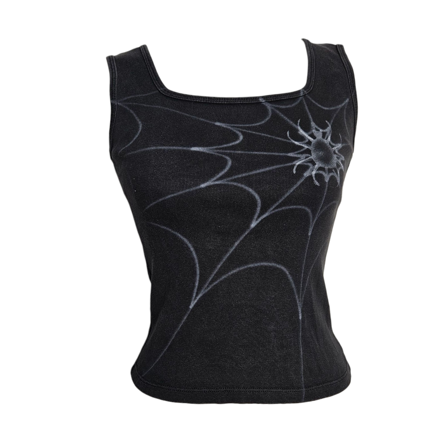 Haut motif toile d'araignée