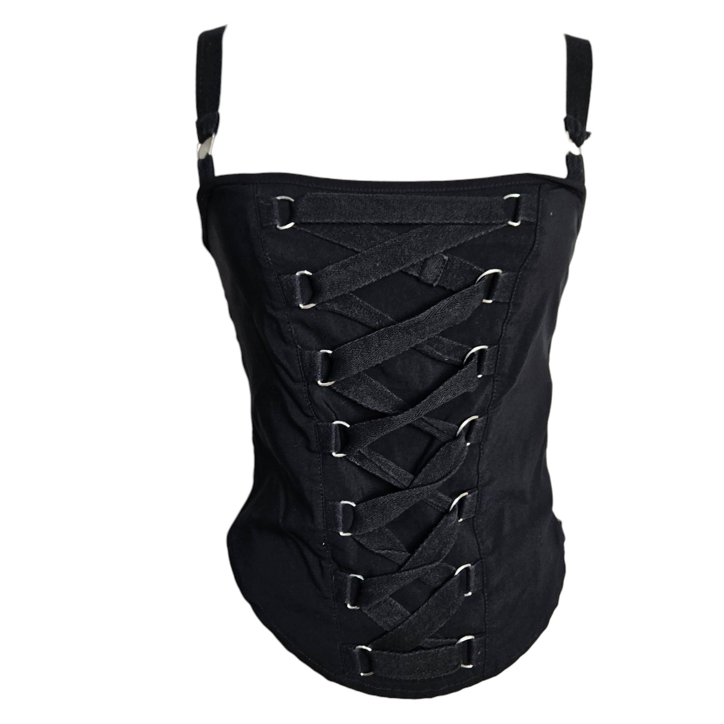 Haut esprit corset à laçage m