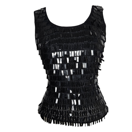 Haut crochet et sequins