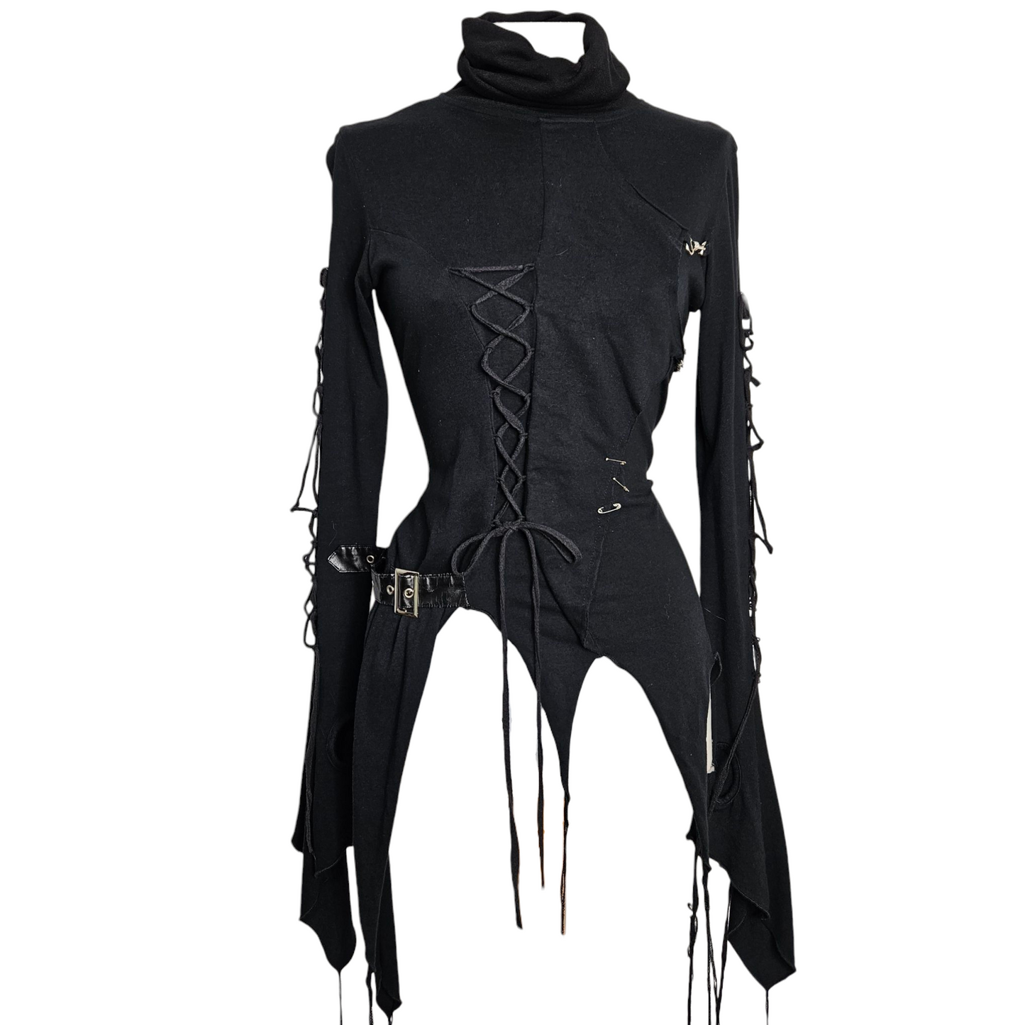 Haut destructuré Punk Rave