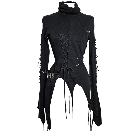 Haut destructuré Punk Rave