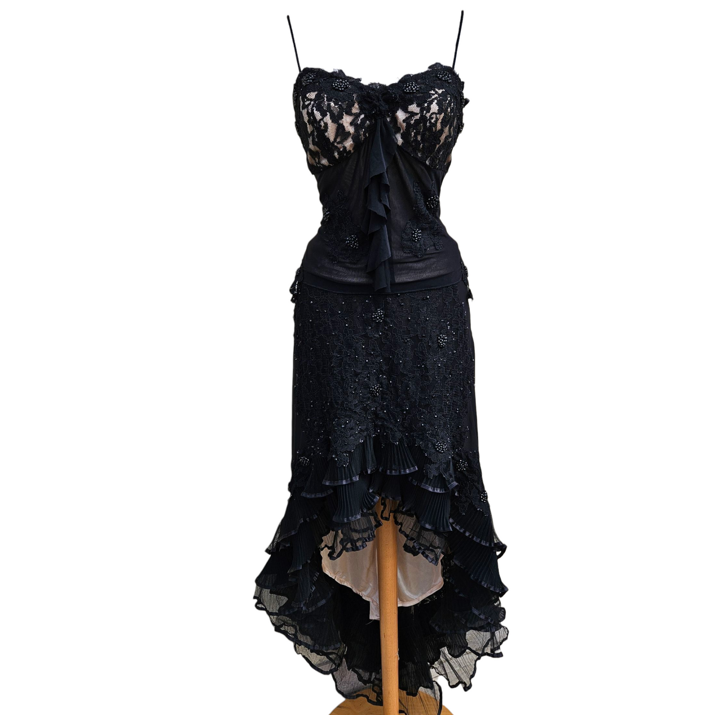 Ensemble en voile brodé