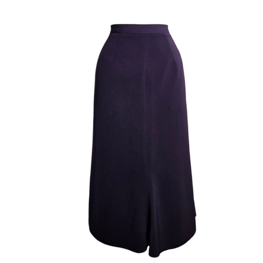 Jupe évasée violette