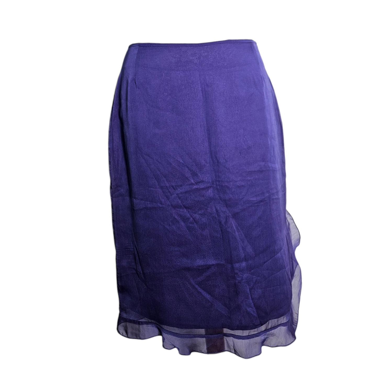 Jupe en voile violette