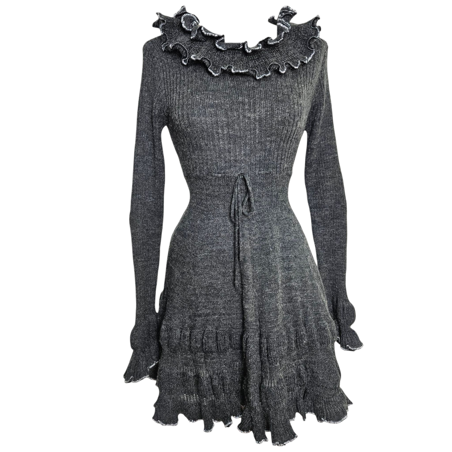 Robe pull grise
