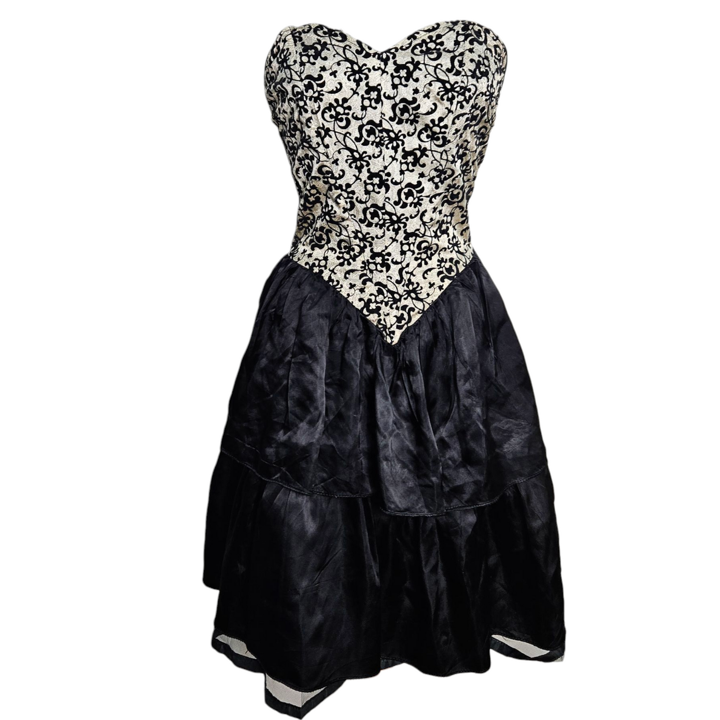 Robe bustier baroque